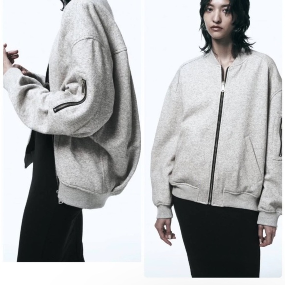 Zara oversized bomber